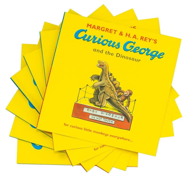 Curious George 7 books bundle - Ages 0-5 - Paperback - Margret & H.A. Rey's 0-5 Walkers Books