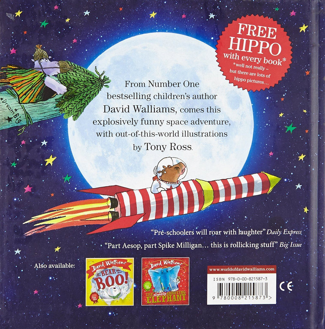 David Walliams Children Picture Book Collection 2 Books Illustrated - Ages 0-5 - Board Books 0-5 Harper Collins