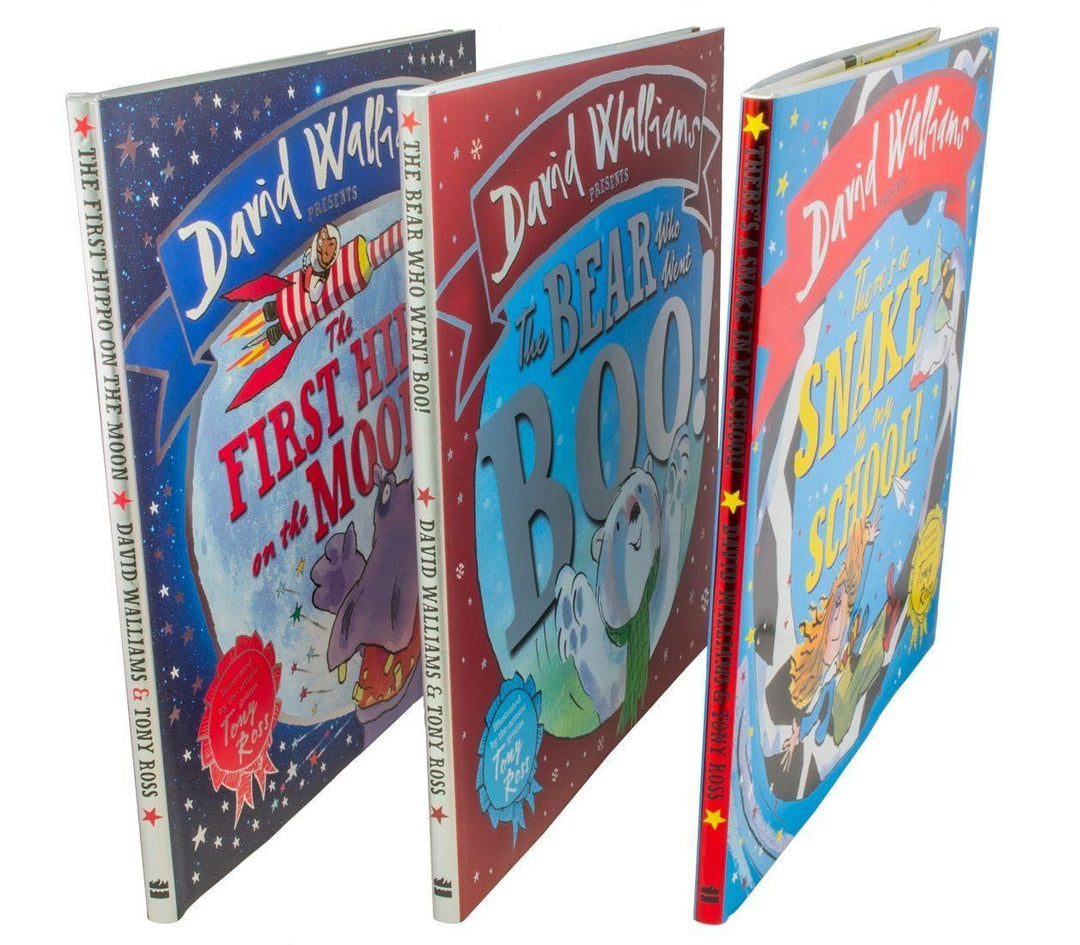David Walliams Children Picture Book Collection 3 Books Illustrated - Ages 0-5 - Hardback - Tony Ross Deluxe Hardback 0-5 Harper Collins