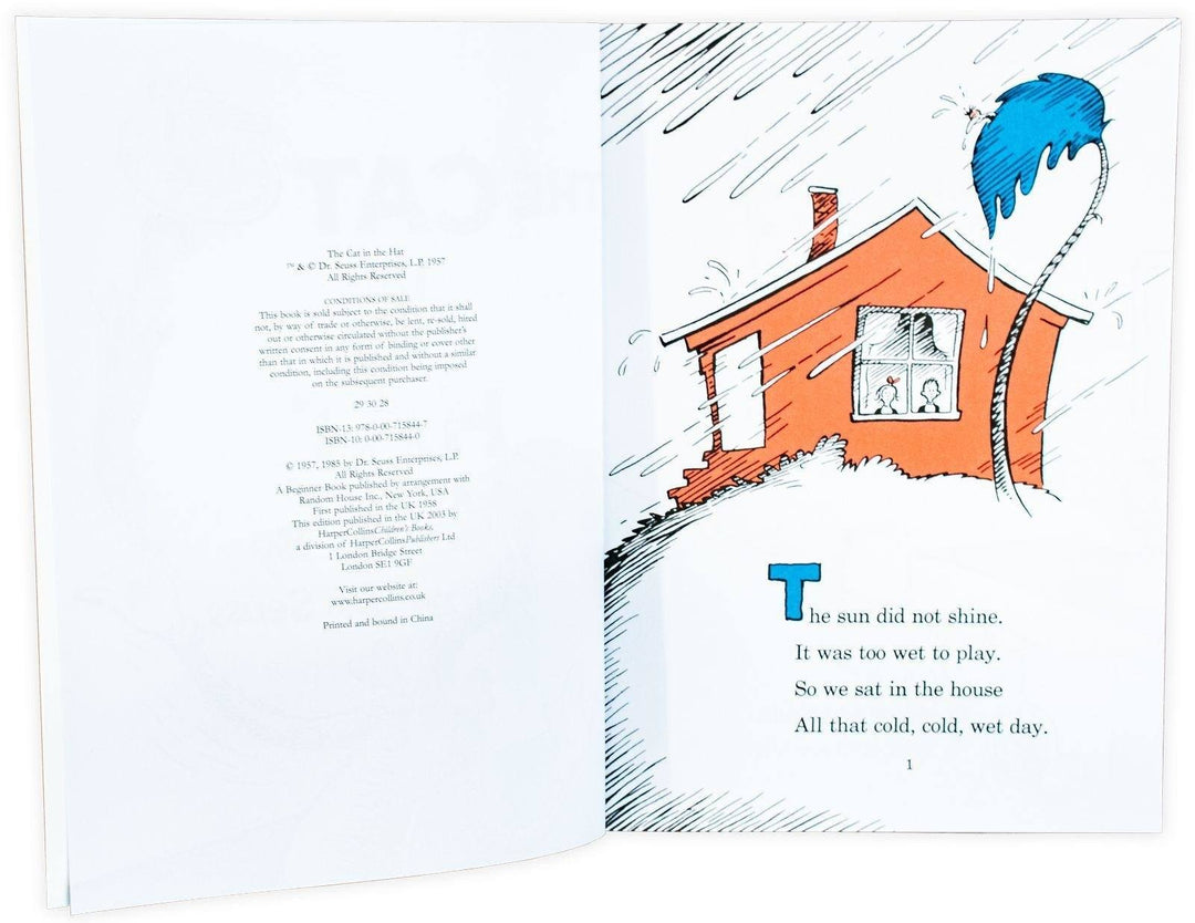 Dr Seuss Seusscase Collection 10 Books 0-5 Harper Collins