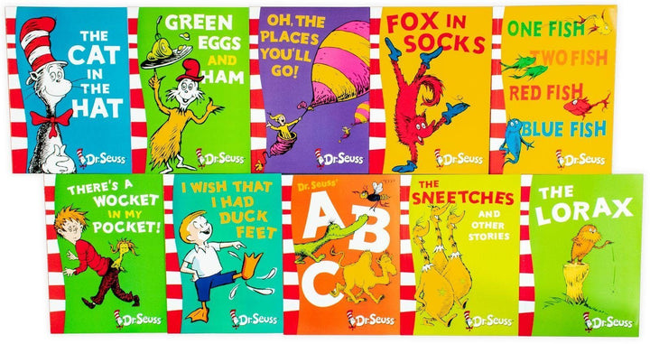 Dr Seuss Seusscase Collection 10 Books 0-5 Harper Collins