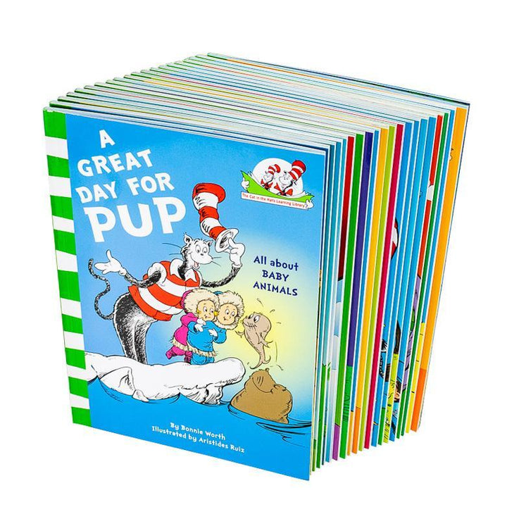 The Cat in The Hat's Learning Library 20 Books Box Set - Ages 0-5 - Paperback - Dr Seuss 0-5 Harper Collins