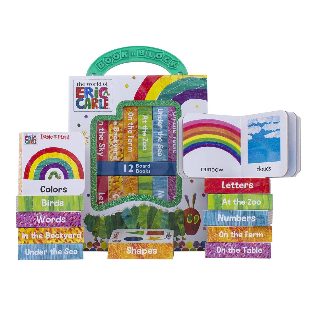 My First Library World of Eric Carle 12 Board BookS Block Set - Age 0-5 0-5 P I Kids