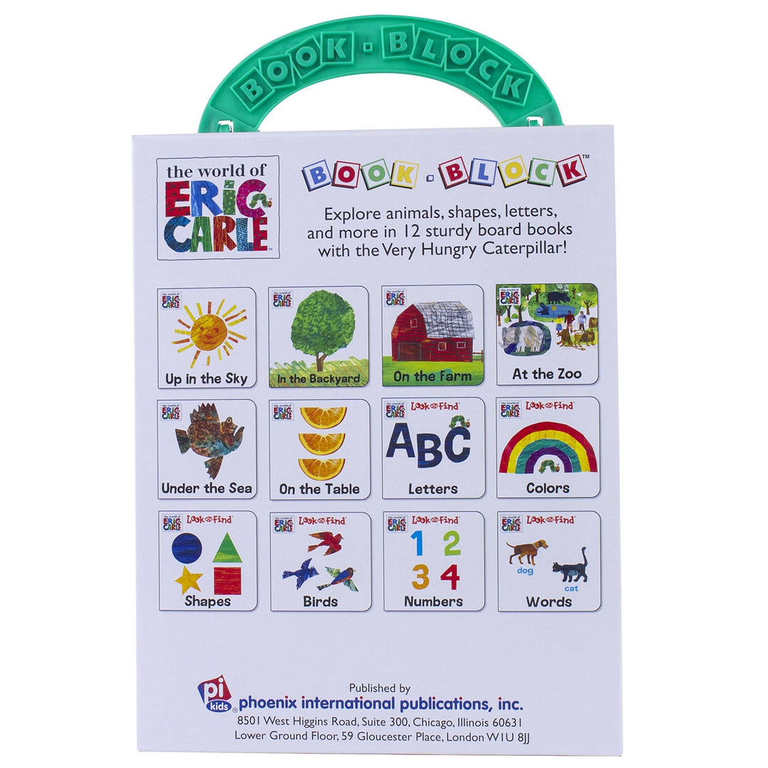 My First Library World of Eric Carle 12 Board BookS Block Set - Age 0-5 0-5 P I Kids