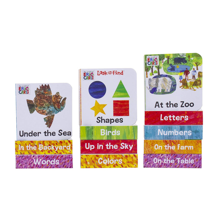 My First Library World of Eric Carle 12 Board BookS Block Set - Age 0-5 0-5 P I Kids