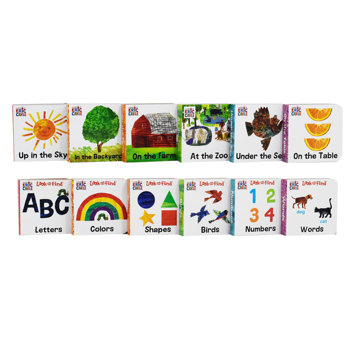 My First Library World of Eric Carle 12 Board BookS Block Set - Age 0-5 0-5 P I Kids