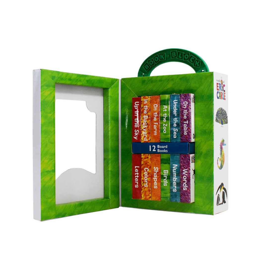 My First Library World of Eric Carle 12 Board BookS Block Set - Age 0-5 0-5 P I Kids