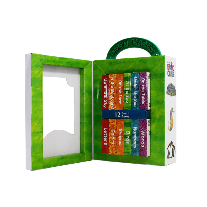 My First Library World of Eric Carle 12 Board BookS Block Set - Age 0-5 0-5 P I Kids