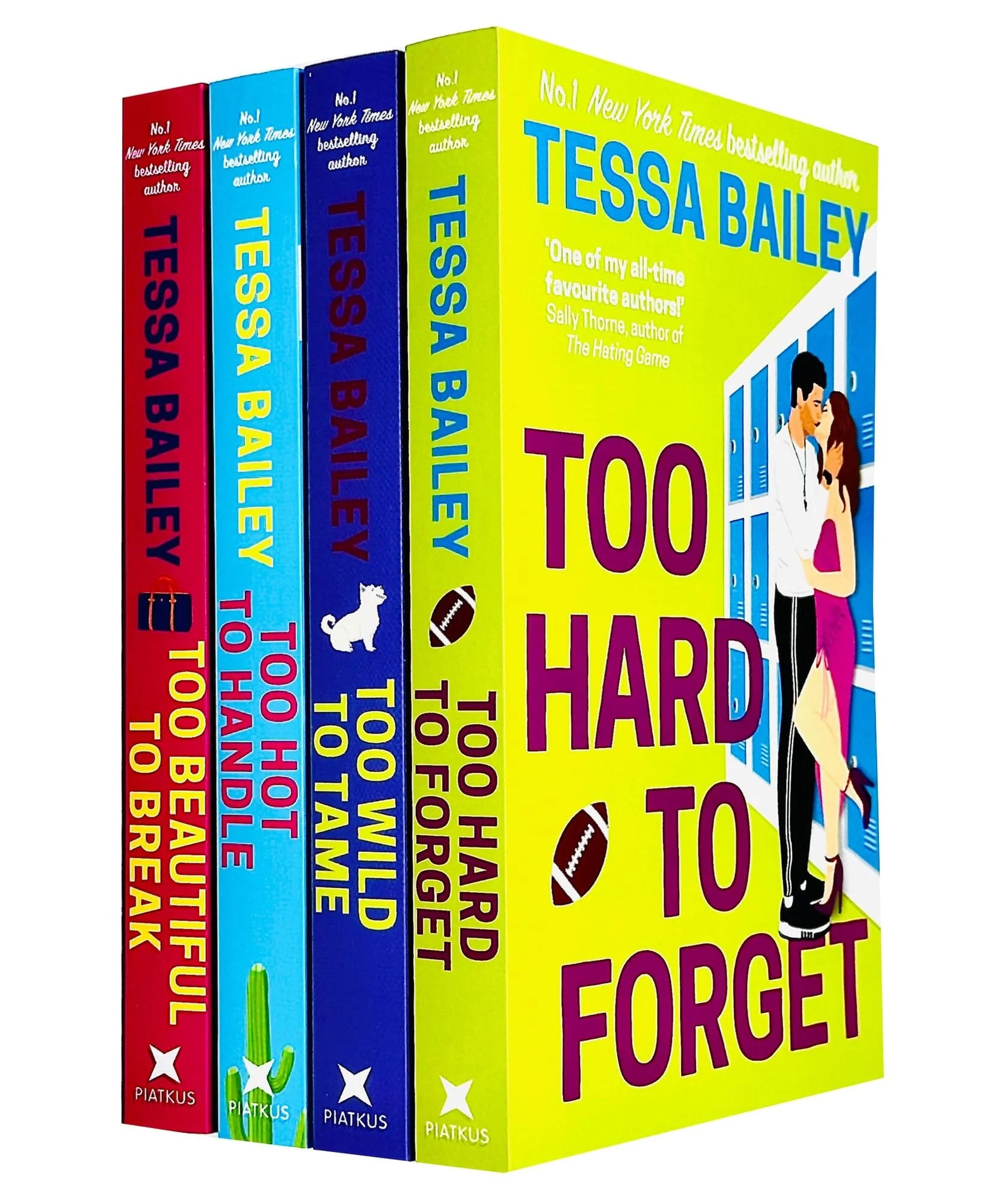 Romancing the Clarksons Series 4 Books Collection Set - Fiction - Paperback By Tessa Bailey