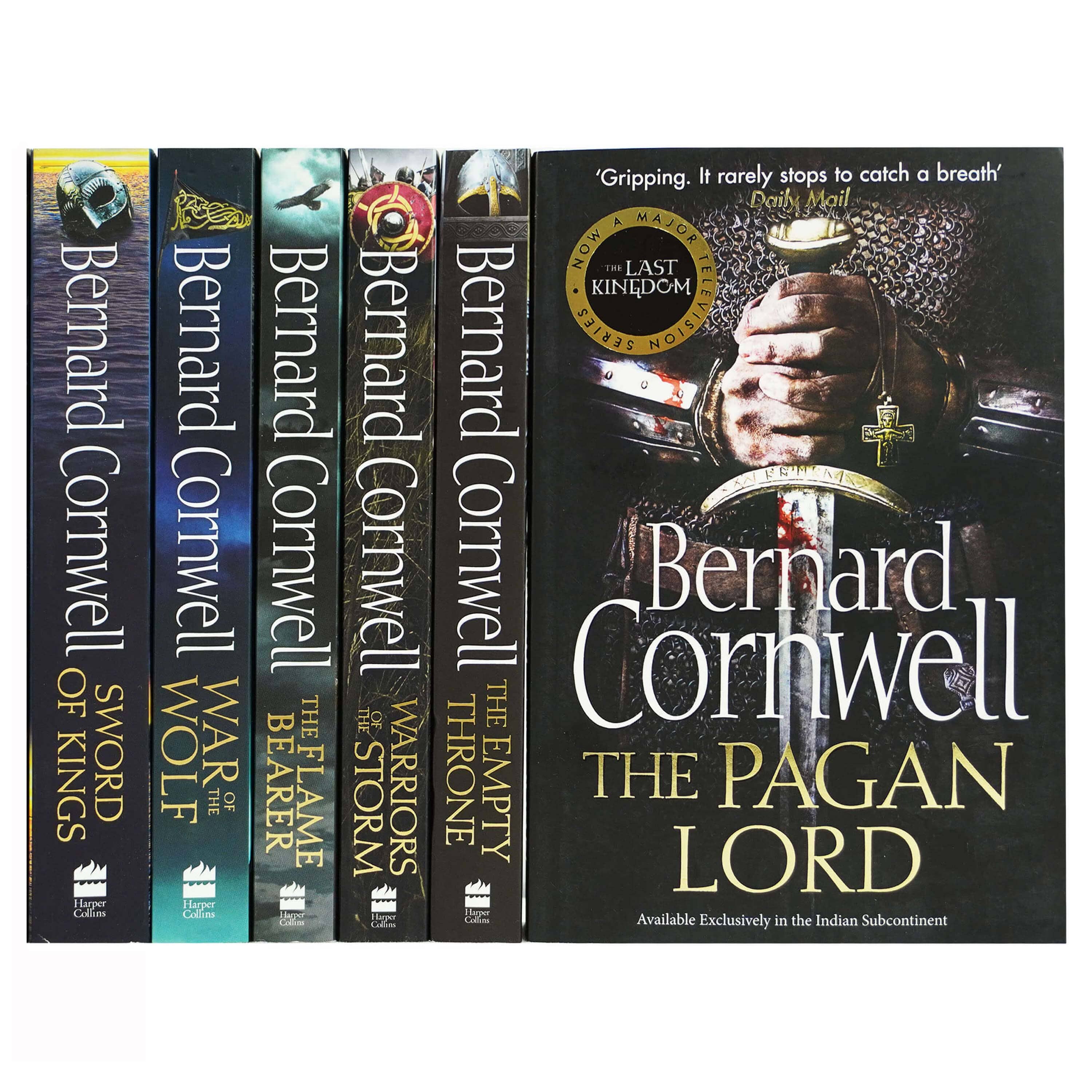 The Last Kingdom Books 7-12 Collection 6 Books Set - Fiction - Paperback By Bernard Cornwell