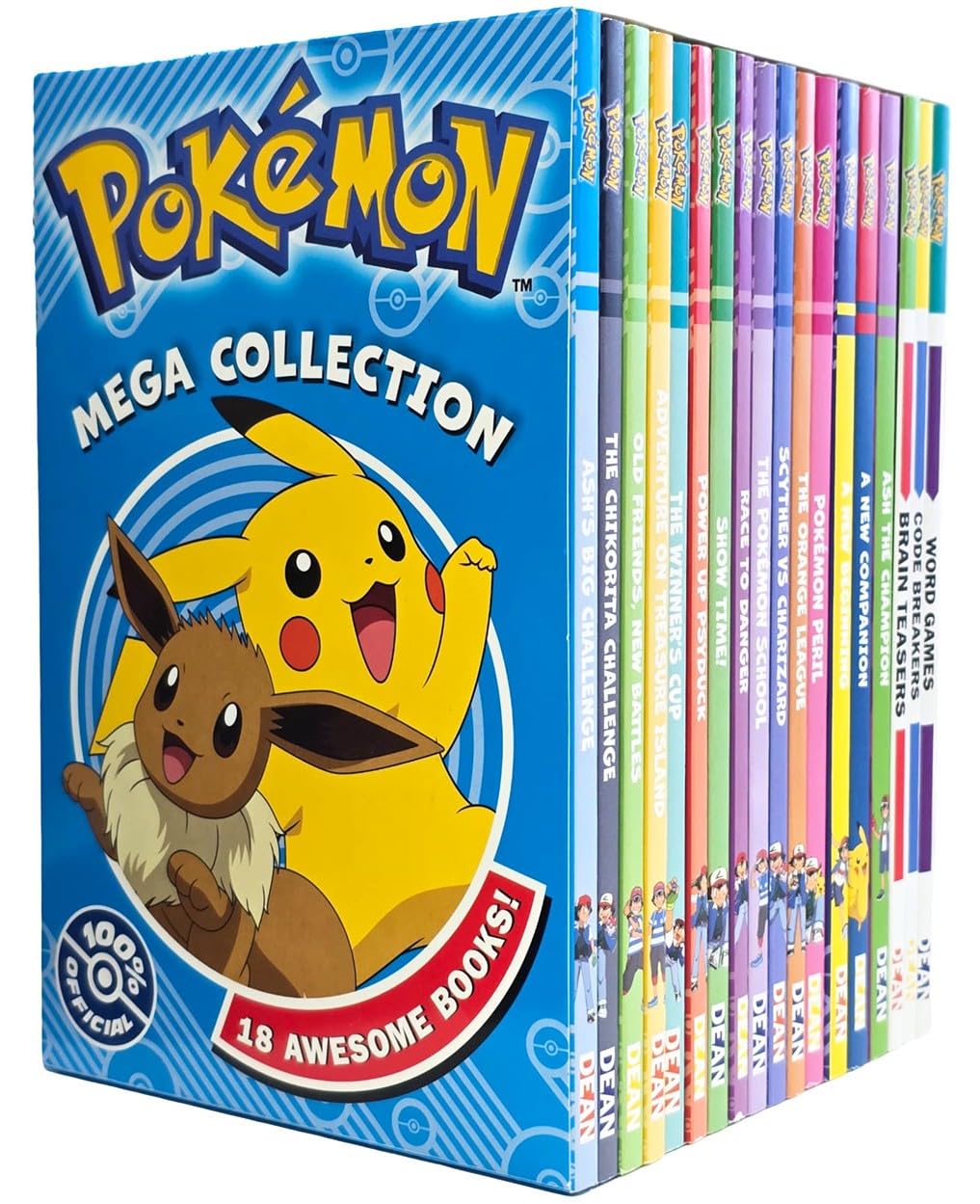Pokemon Mega Collection 18 Books Box Set - Ages 5-8 - Paperback Pokemon Mega Collection 18 Books Box Set - Ages 5-8 - Paperback