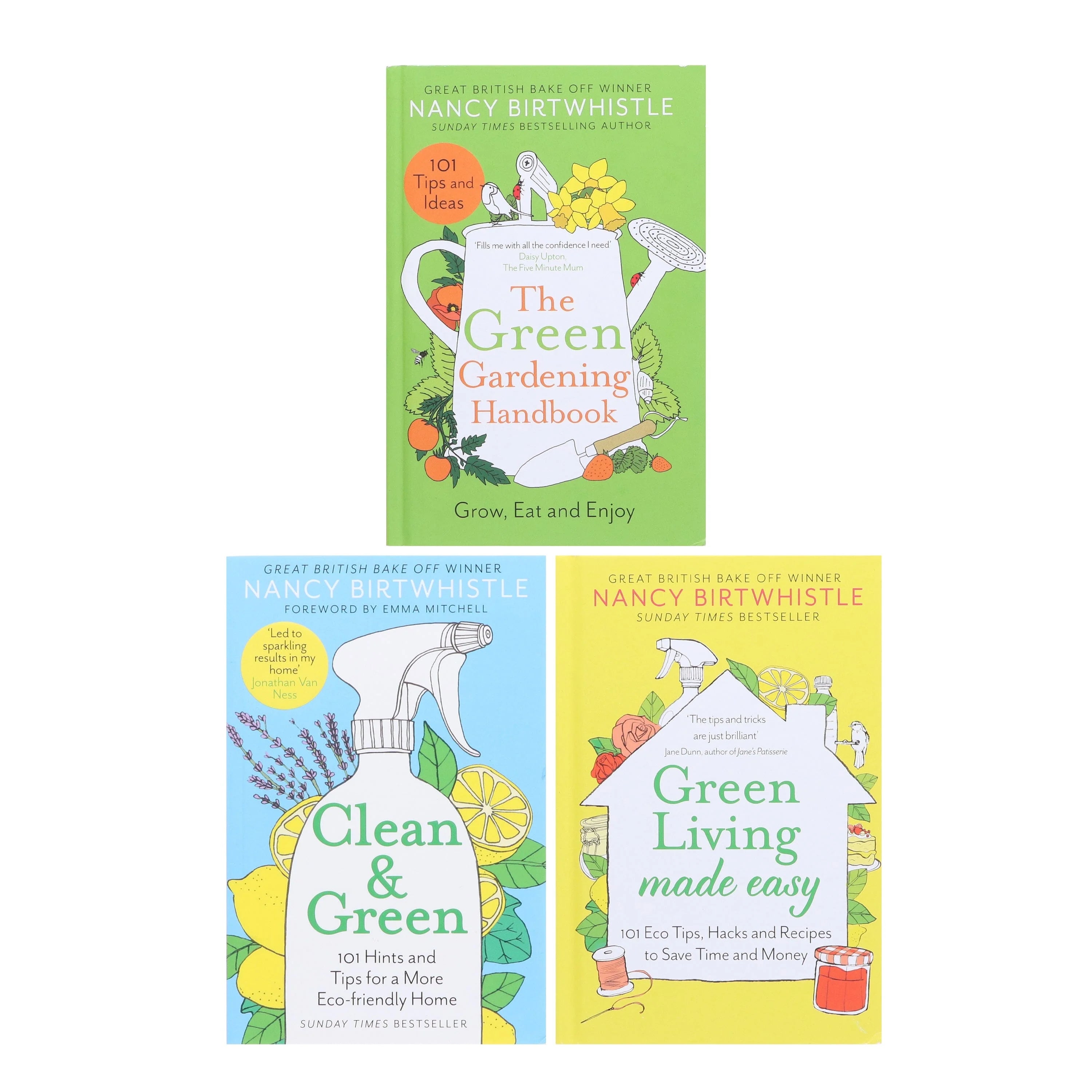 Nancy Birtwhistle Green Gardening 3 Books Set - Non Fiction- Hardback/Paperback