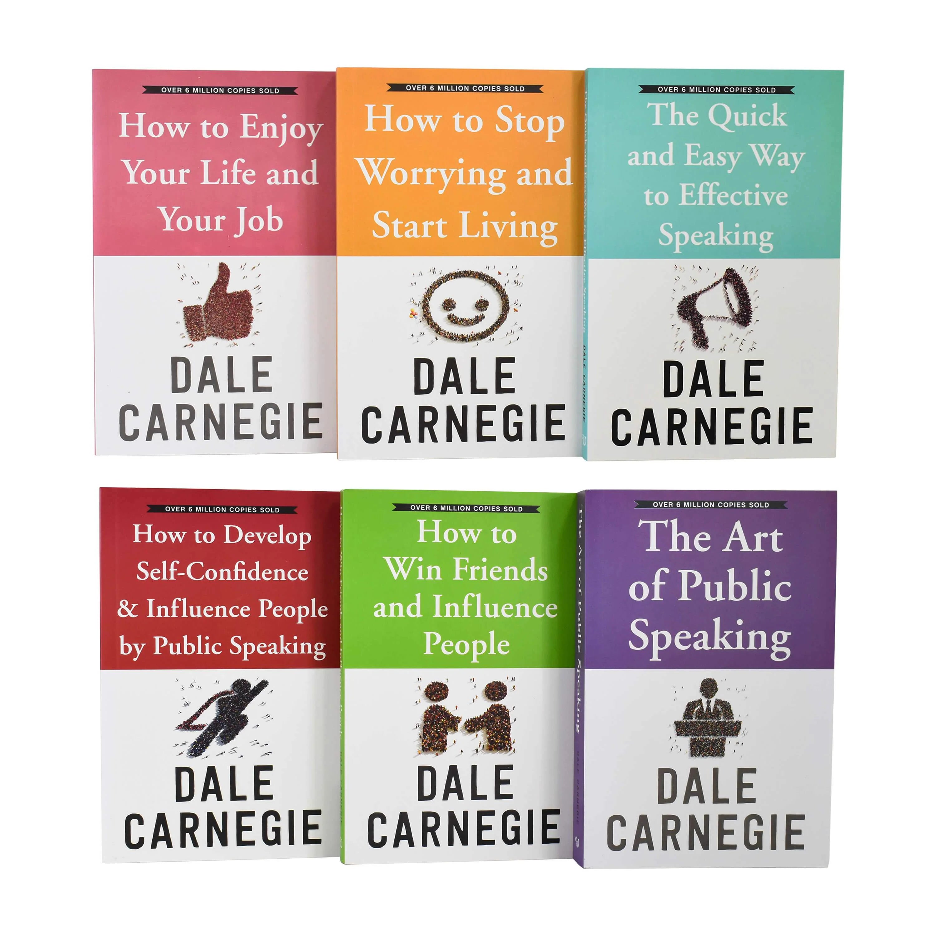 Dale Carnegie Collection 6 Books - Non Fiction - Paperback Set