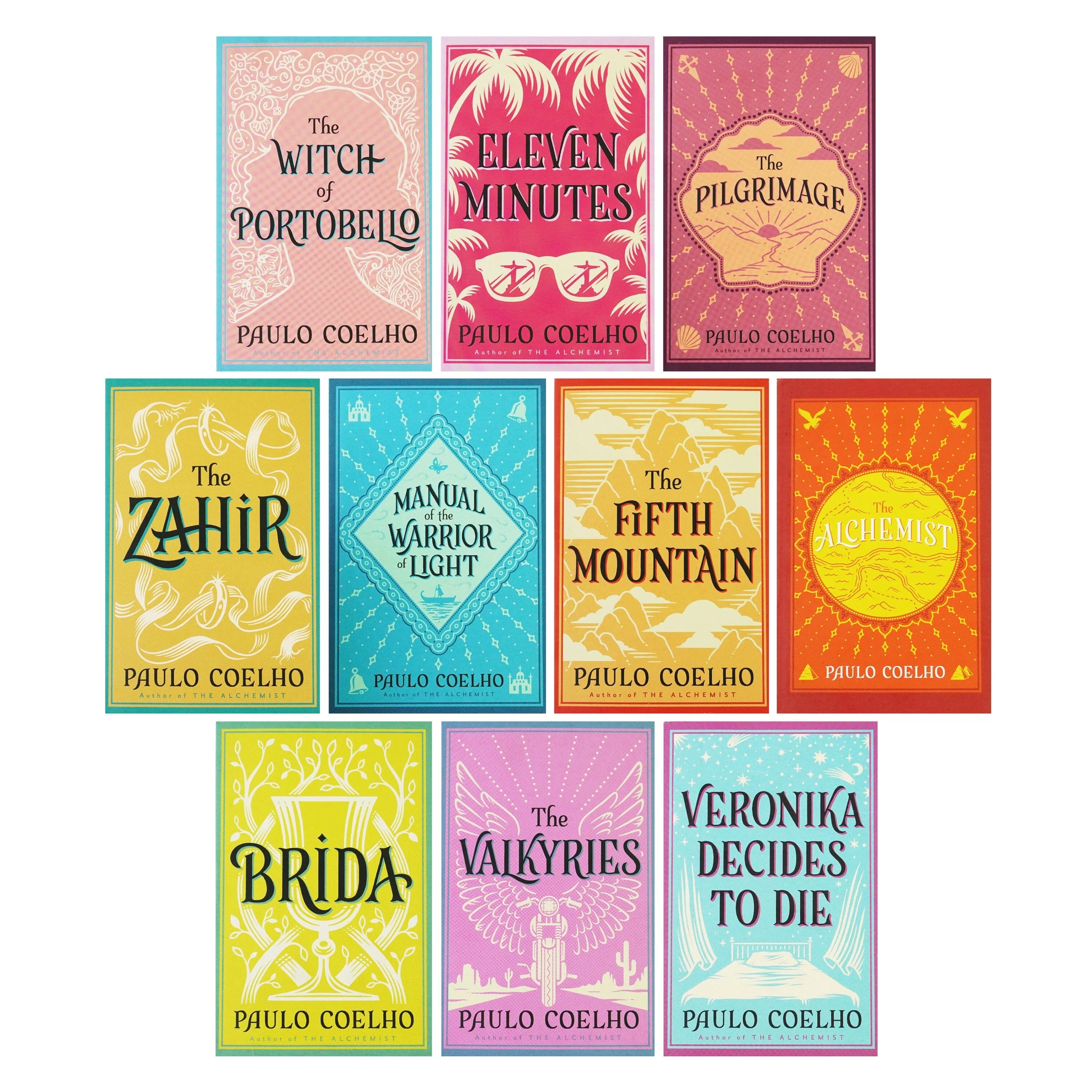 The Paulo Coelho Classics 10 Books Paperback Collection Box Set - Fiction