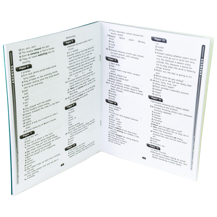 Bond 11+ Assessment Papers English Maths Verbal Reasoning For Age 5 - 6 Years 5-7 Oxford