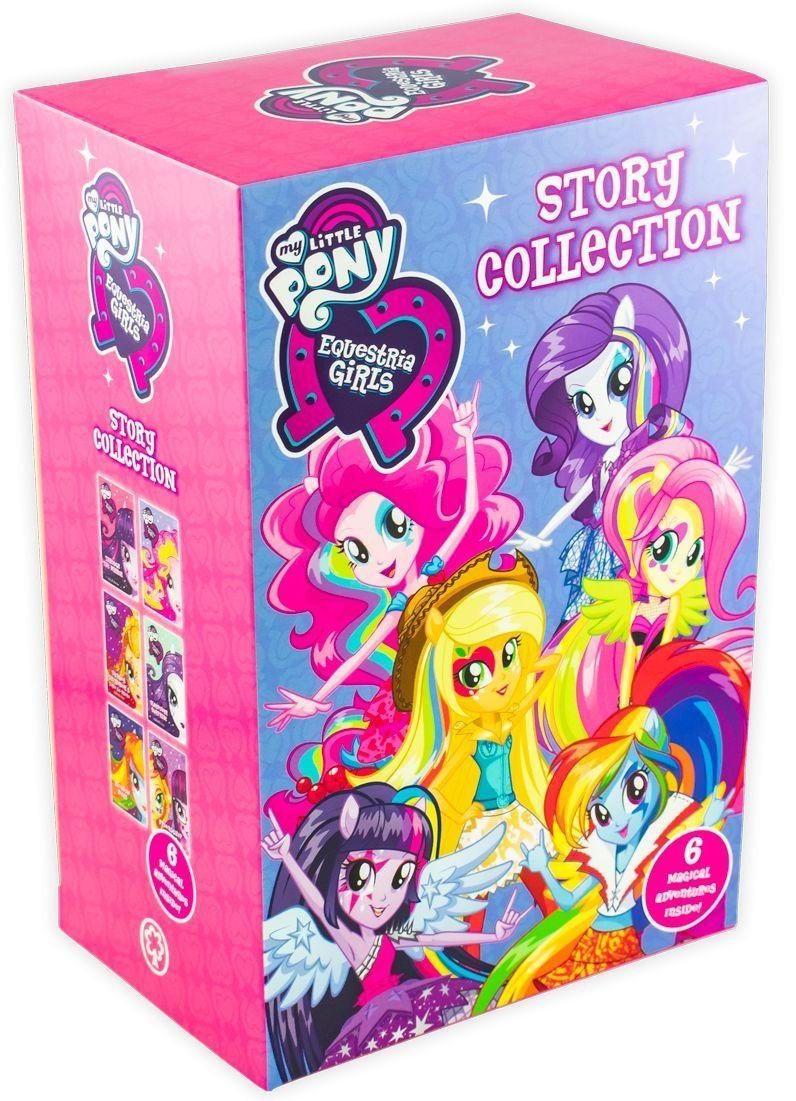 My Little Pony Equestria Girls 6 Books Box Set - 24.99 USD