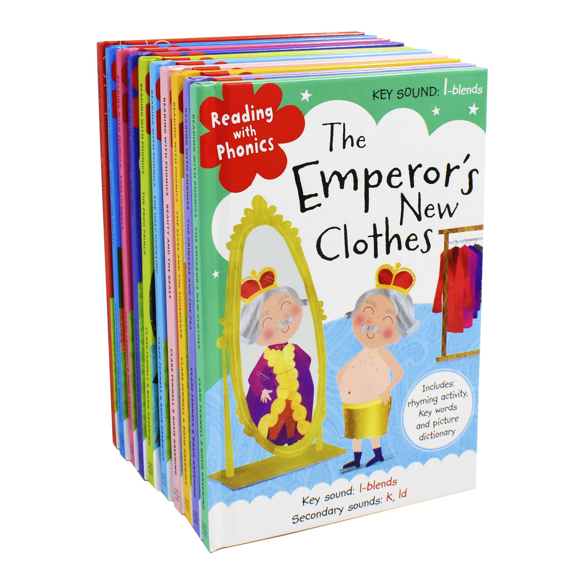 Reading With Phonics Key Sounds 10 Books Collection - Hardback