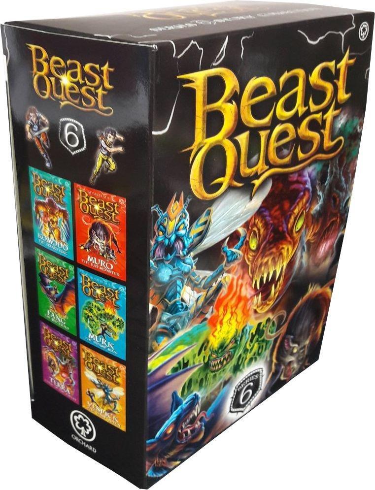 beast quest monsters Beast Quest Series 6 by Adam Blade 6 Books Collection Set - Ages 7-9