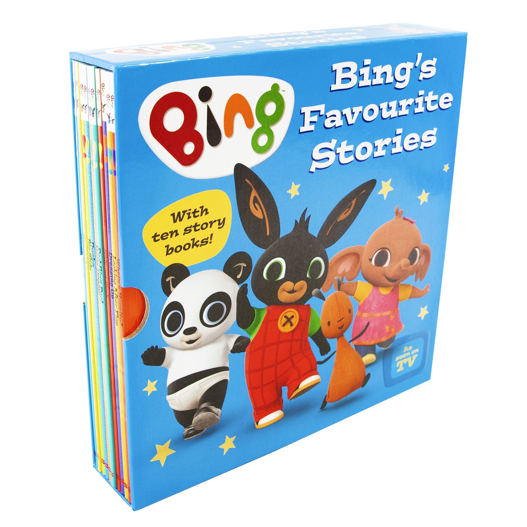 Bing Bunny 10 Books Favourite Stories Box Set – American