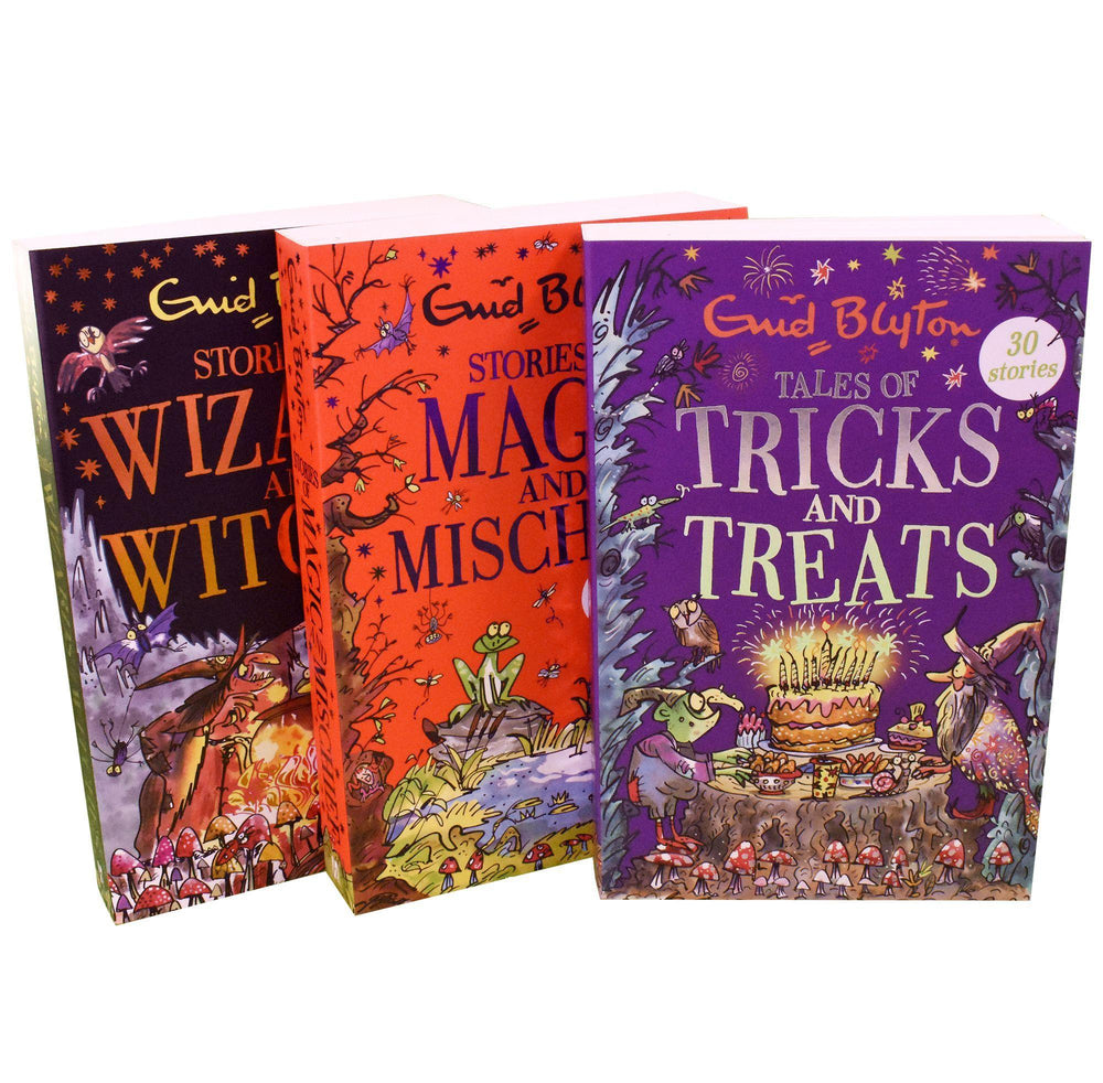 Enid Blyton Tricks & Treats Short Story 3 Books Halloween Children Collection - Ages 7-9 - Paperback - Enid Blyton 7-9 Hodder