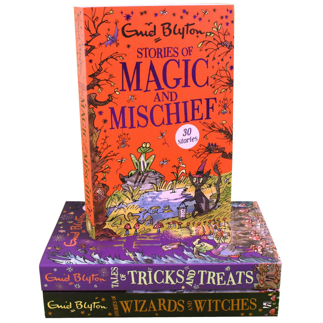 Enid Blyton Tricks & Treats Short Story 3 Books Halloween Children Collection - Ages 7-9 - Paperback - Enid Blyton 7-9 Hodder