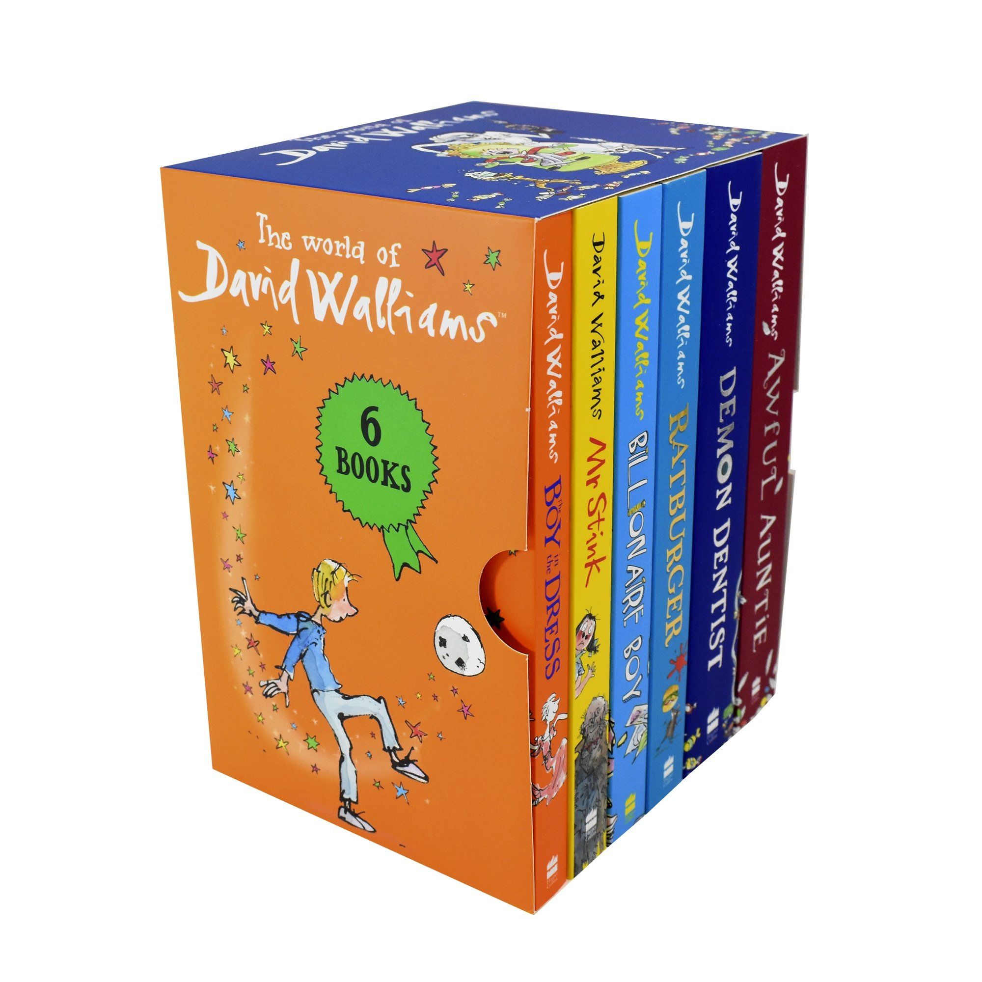 David Walliams 6 Books Collection by Humour – American Bookworm