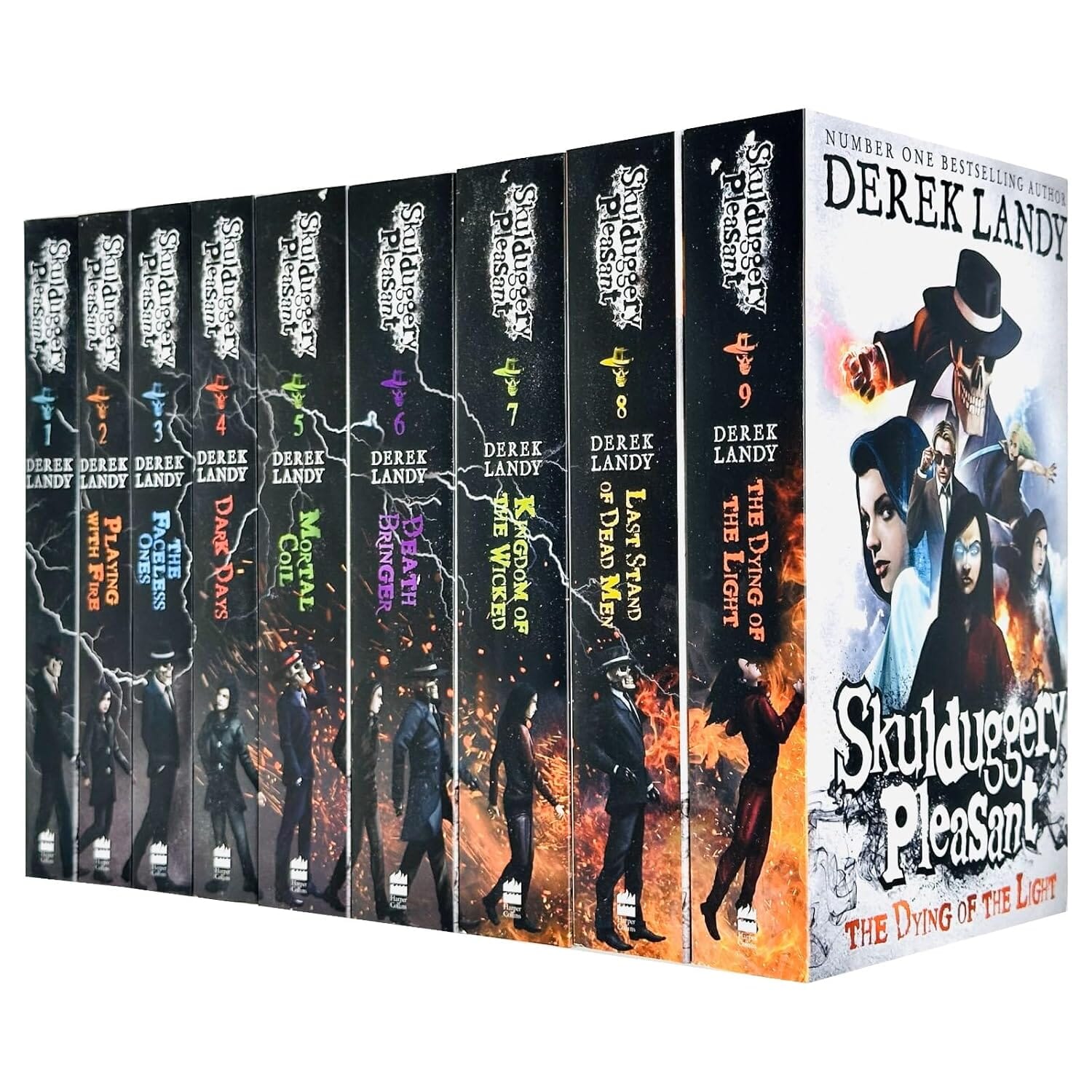 american monsters derek landy Skulduggery Pleasant by Derek Landy: Books 1-9 Set - Ages 11+