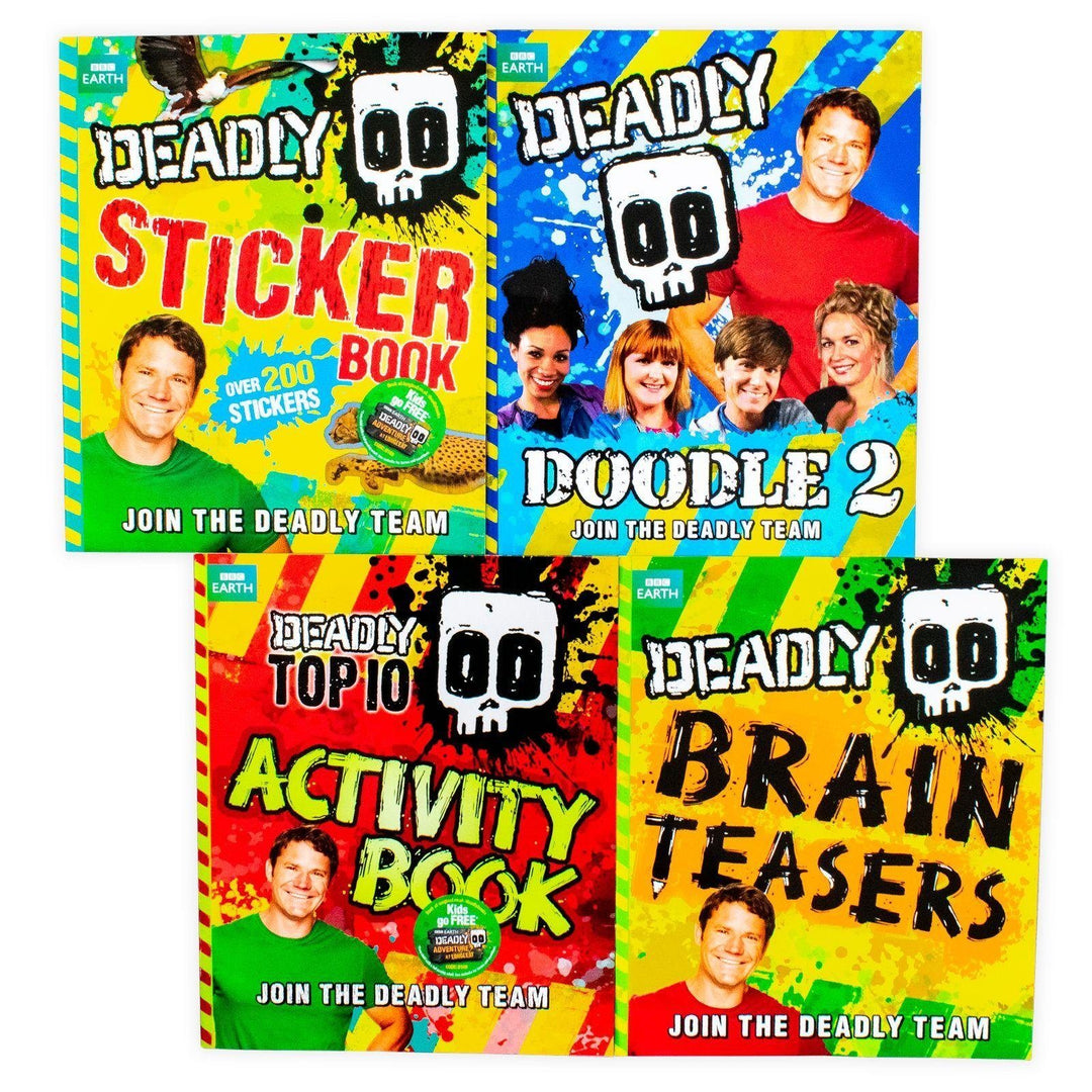 Deadly 60 Activity 4 Book Collection - Ages 9-14 - Paperback - Steve Backshall 9-14 Orion Books