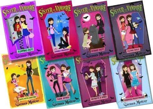My Sister the Vampire 8 Books Set Collection Vol 9 to 16 9-14 Egmont