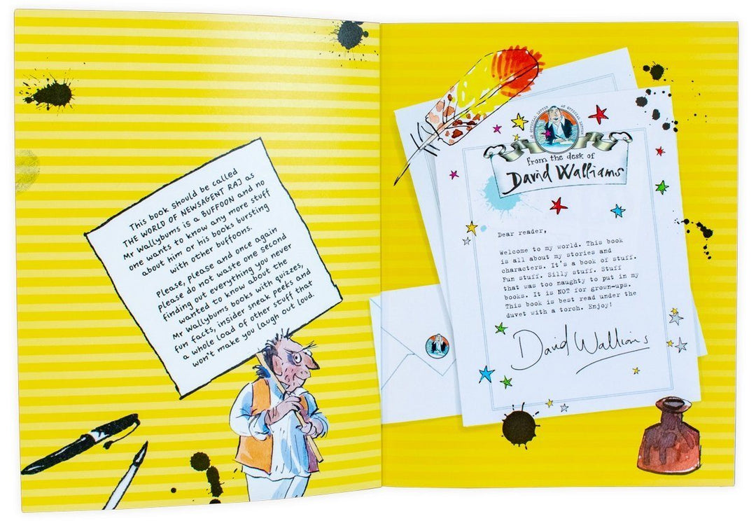 The World of David Walliams Book of Stuff - Ages 9-14 - Paperback 9-14 Harper Collins