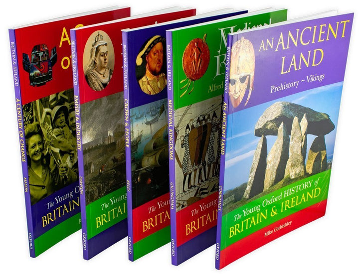 The Young Oxford History of Britain and Ireland 5 Book Collection - Ages 9-14 - Paperback 9-14 Oxford University Press