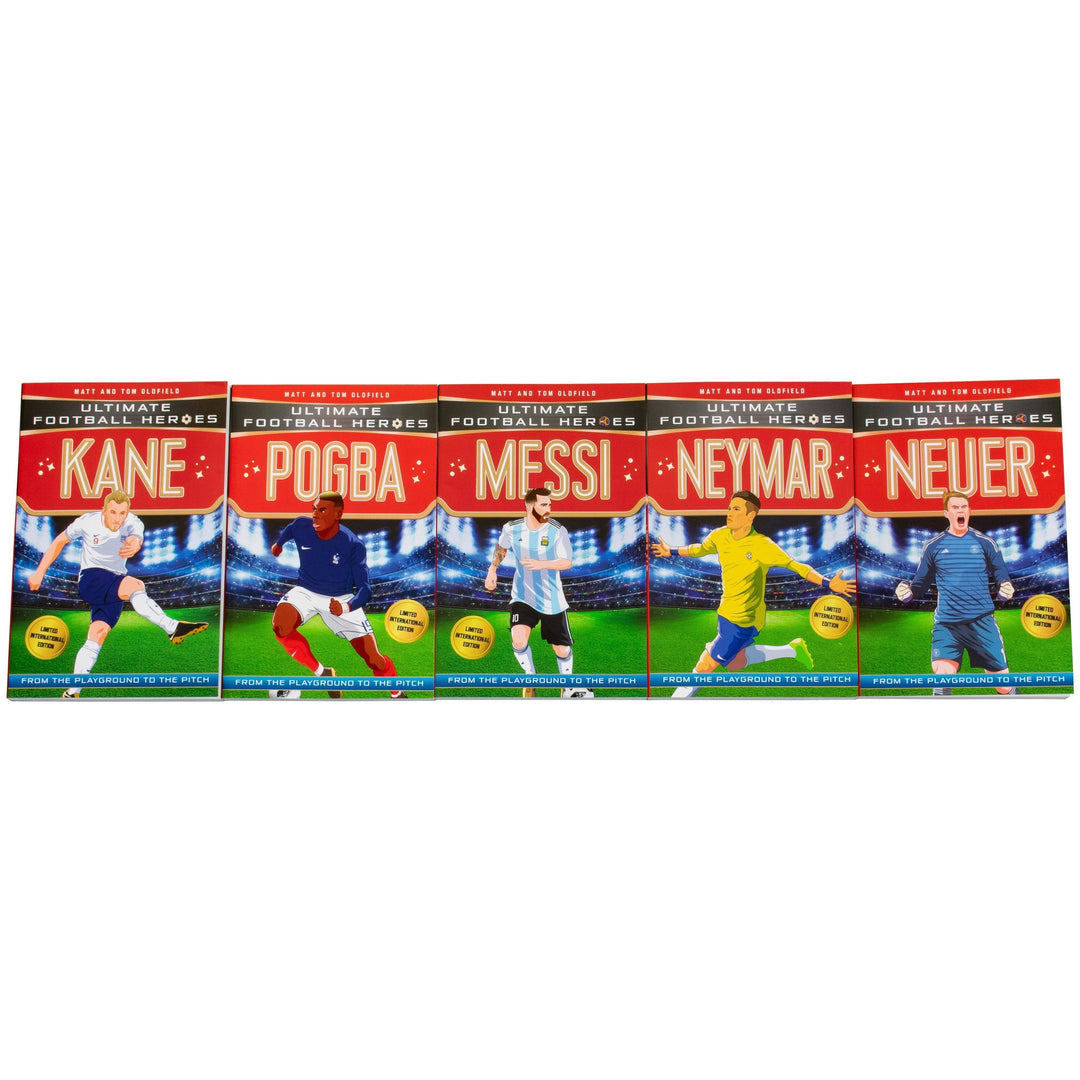 Ultimate Football Heroes Limited International Edition 5 Books - Ages 9-14 - Paperback - Matt & Tom Oldfield 9-14 Bonnier Publishing