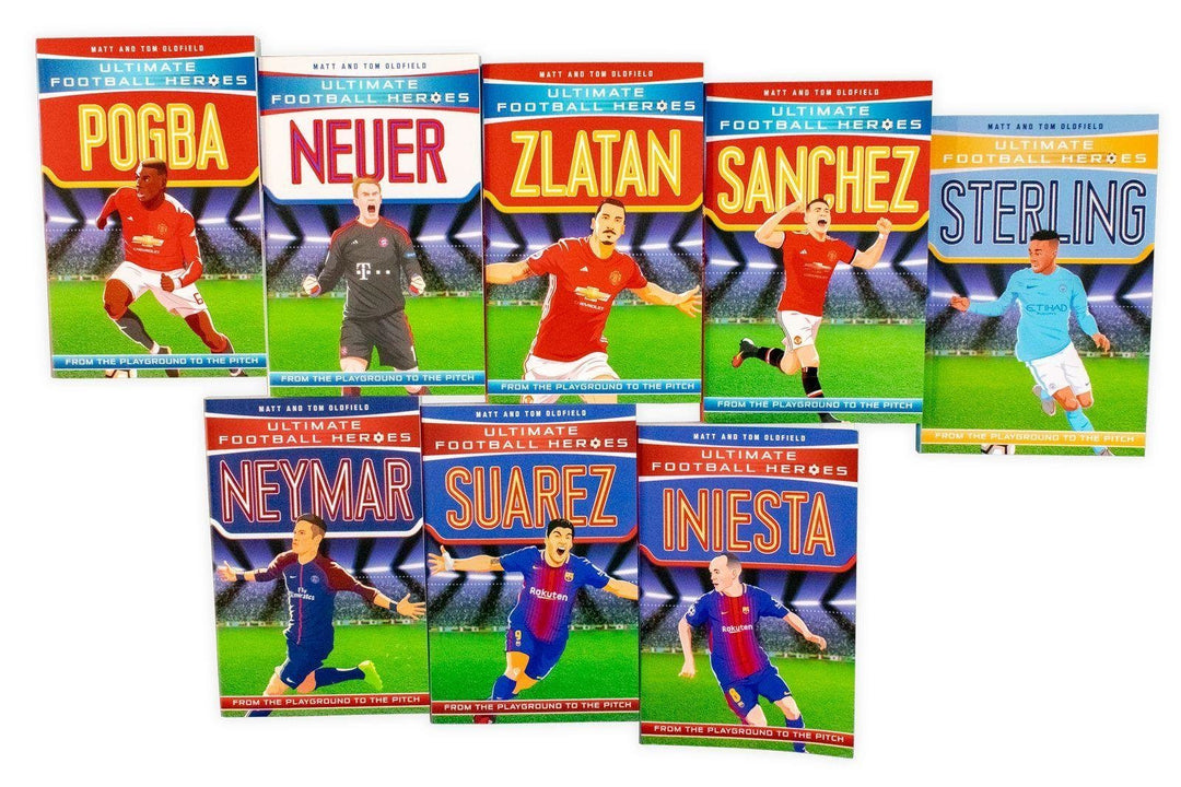 Ultimate Football Heroes Series 2 - 8 Book Collection 9-14 John Blake Books