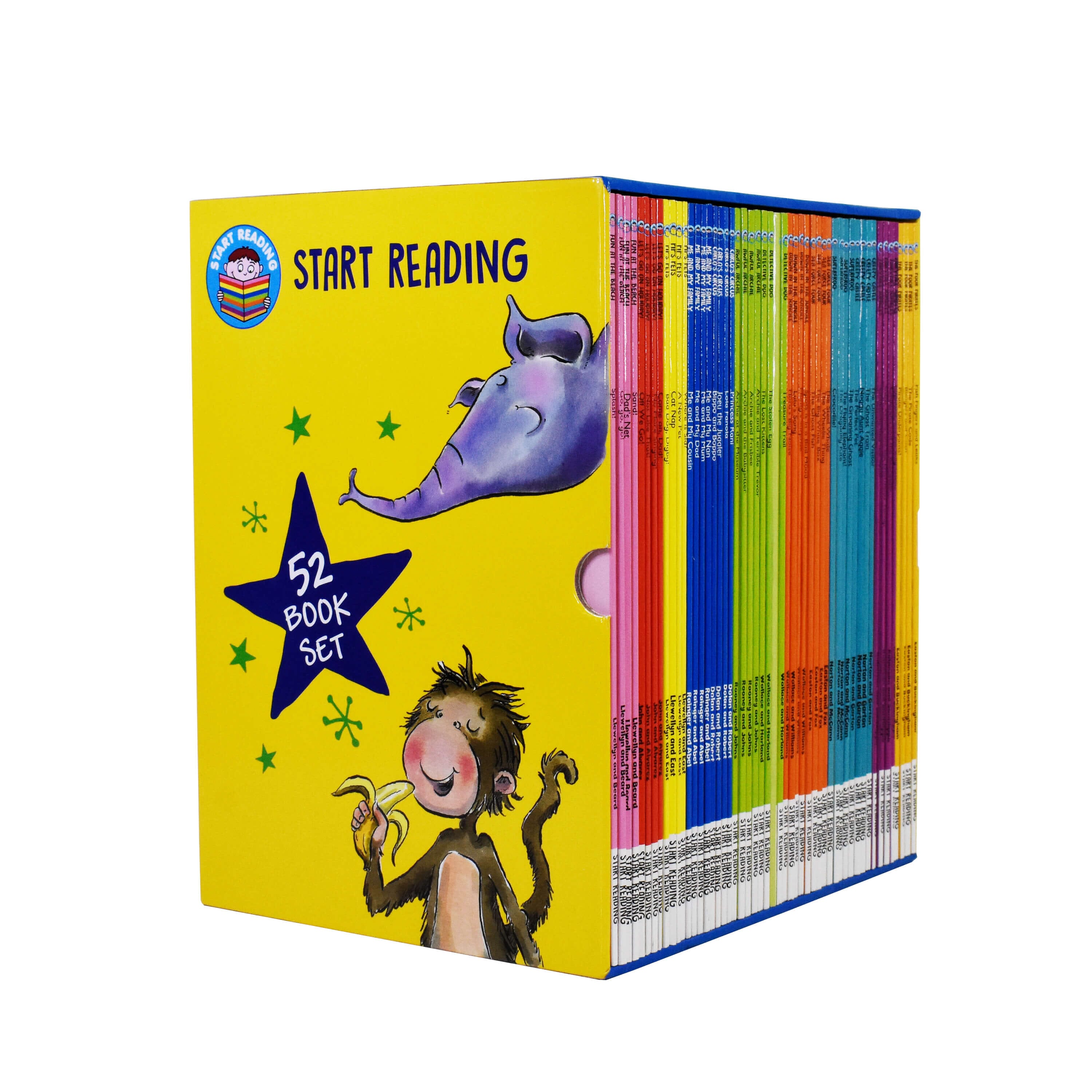 Start Reading 52 Books Collection Box Set Level 1 to 9 - Ages 5-7