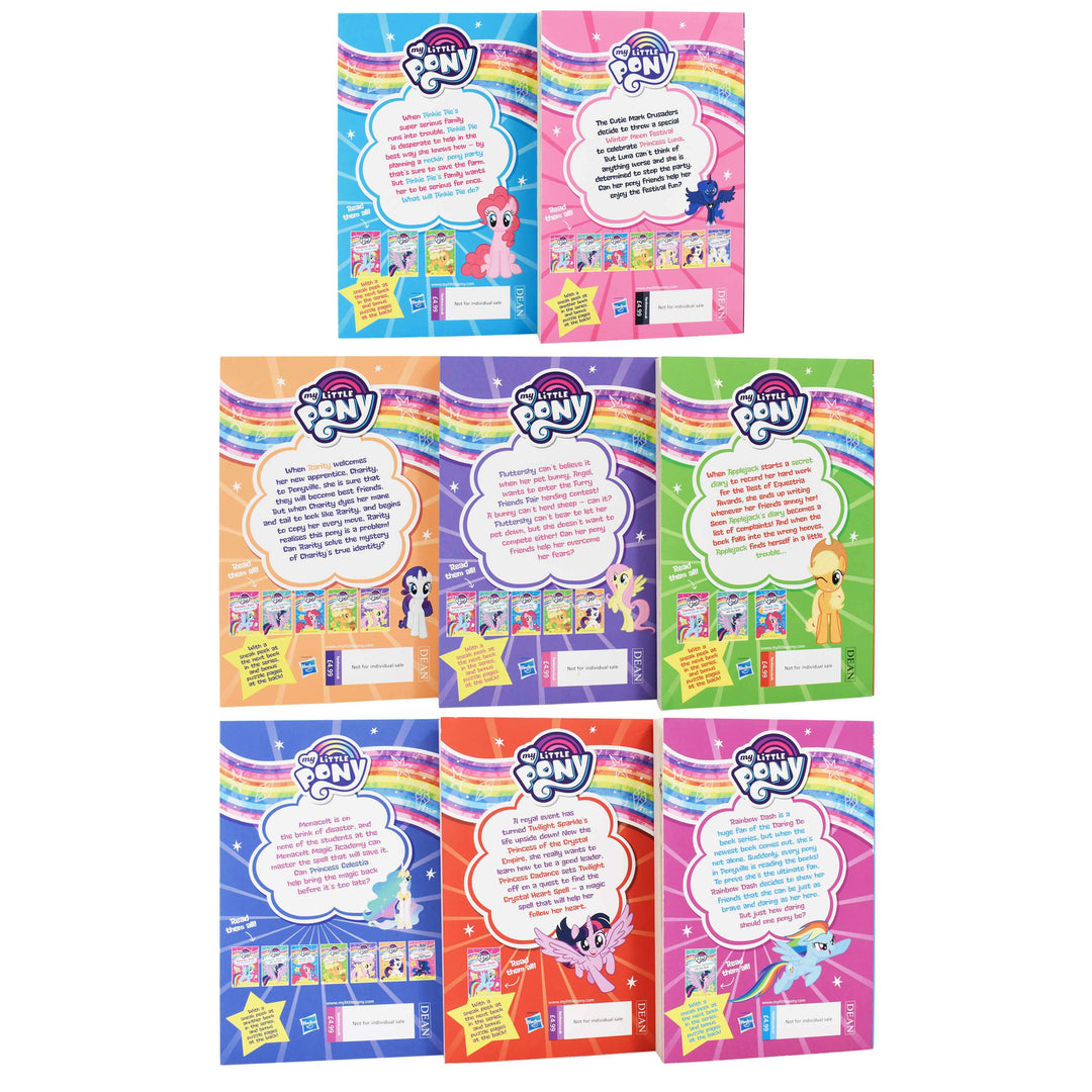 My Little Pony 8 Books (A Story From Equestria) - Ages 5-7 - Paperback 5-7 Orchard Books
