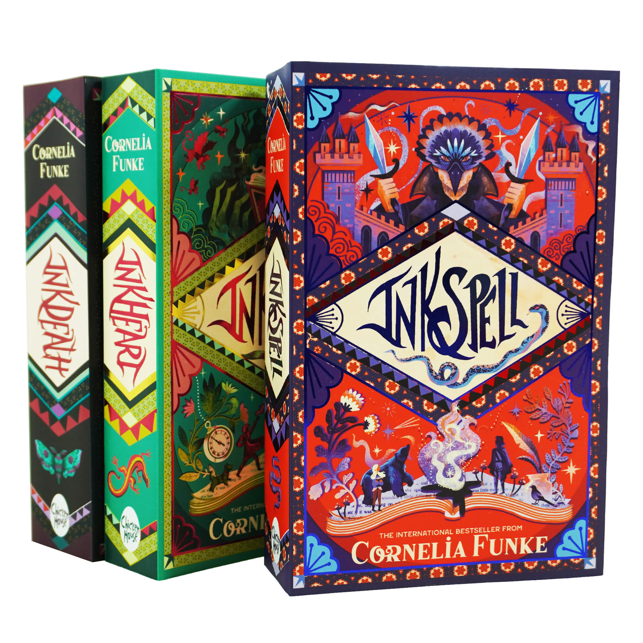 Cornelia Funke Inkheart 三部作 洋書 3冊セット Inkheart Trilogy By Cornelia Funke Collection 3 Book Set - Ages 8