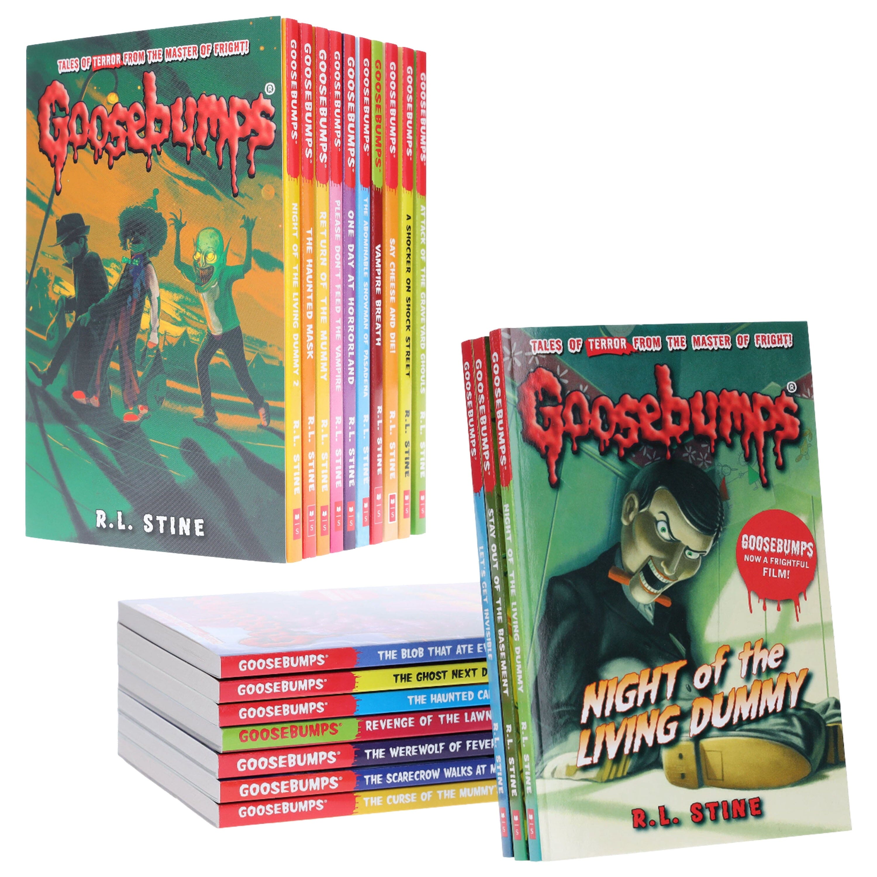Goosebumps By R. L. Stine - 10 Books (Set 1) – American Bookworm