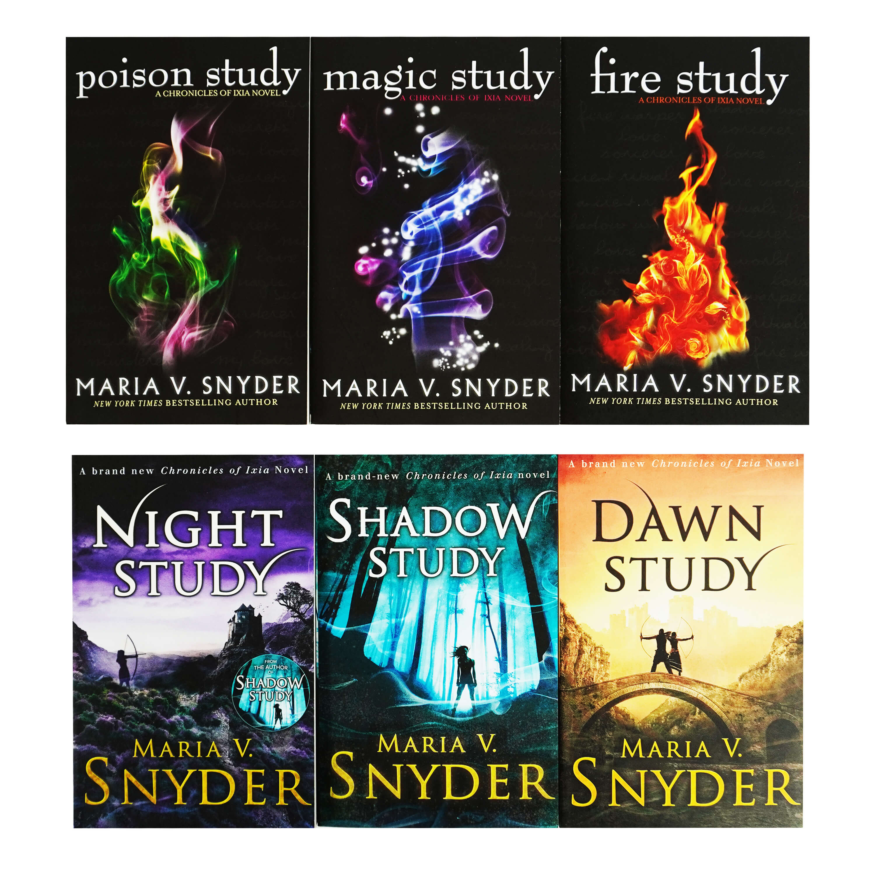 The Chronicles of Ixia Series By Maria V. Snyder 6 Books Collection Set - Dark Fantasy - Ages 11+ - Paperback