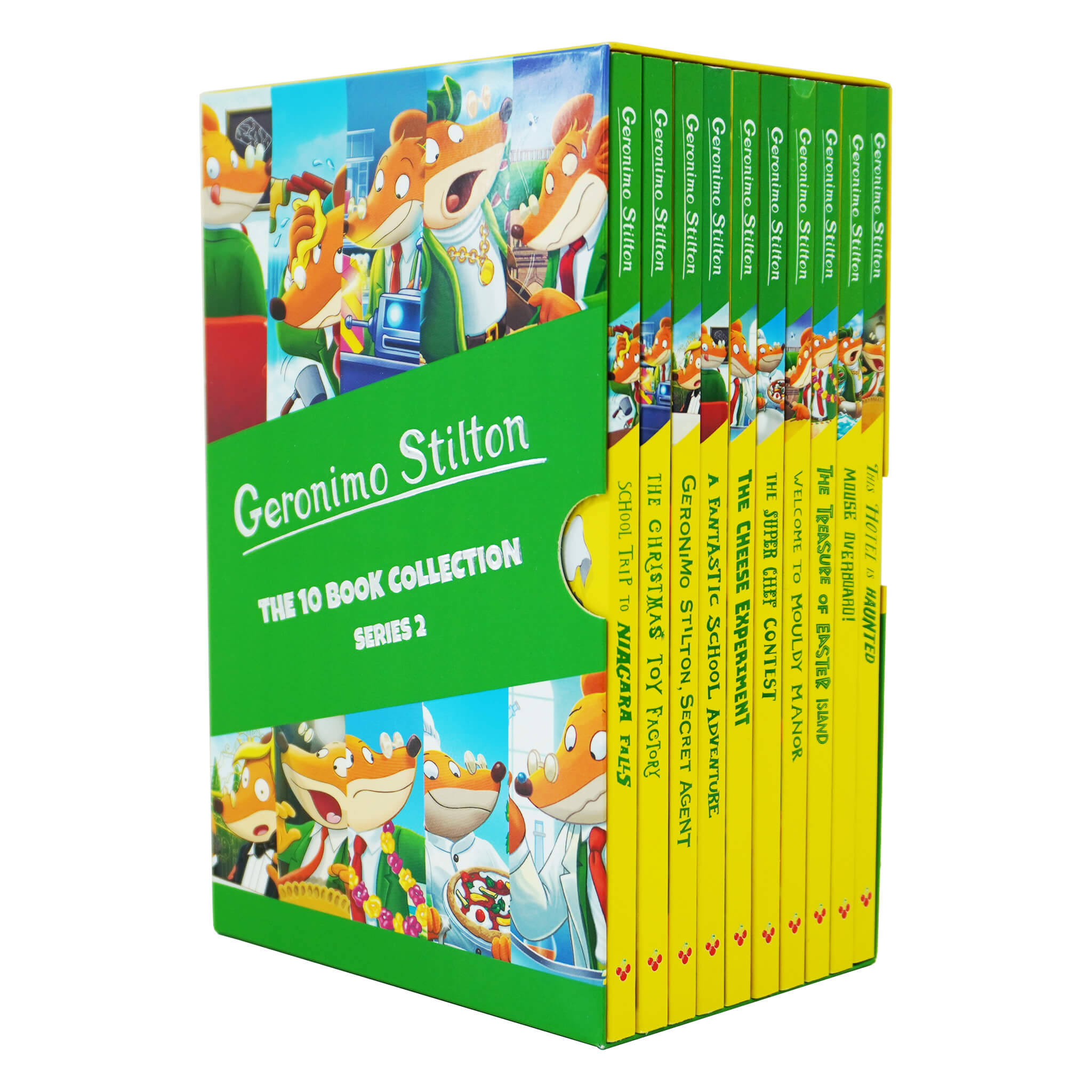 Geronimo Stilton The 10 Book Collection (Series 2) Box Set - Ages