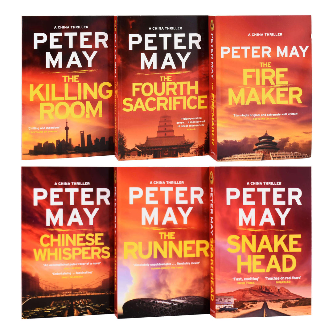 The China Thrillers The Complete 6 Books Collection by Peter May - Adult - Paperback Young Adult Riverrun Books