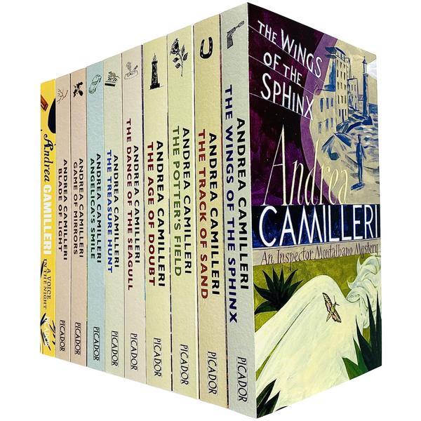 Inspector Montalbano by Andrea Camilleri Books 1-20 Collection Set - Fiction - Paperback