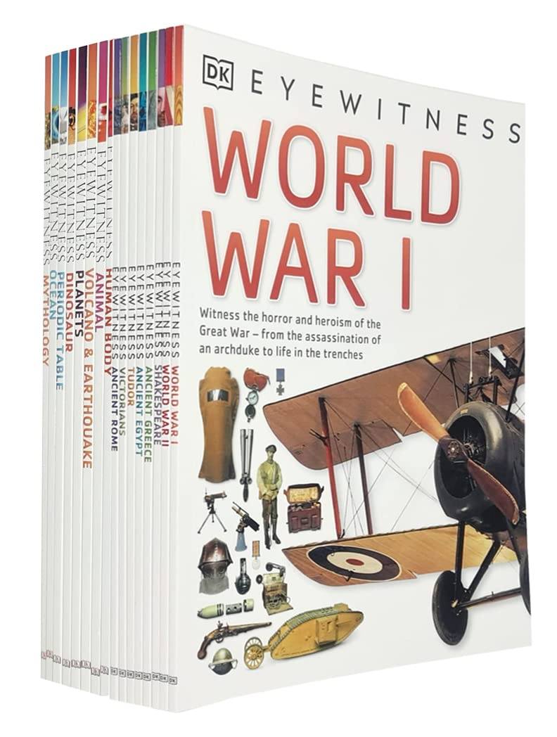 DK Eyewitness Collection 16 Books Set - Ages 9-12 - Paperback 9-14 DK Children