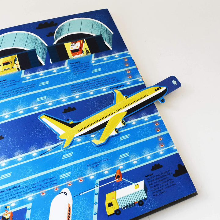 Ultimate Book of Airplanes and Airports by Sophie Bordet-Petillon - Ages 0-5 - Hardback 0-5 Twirl