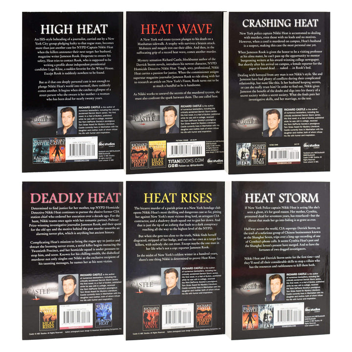 Richard Castle 6 Books Collection Set - Adult - Paperback Adult Titan Books