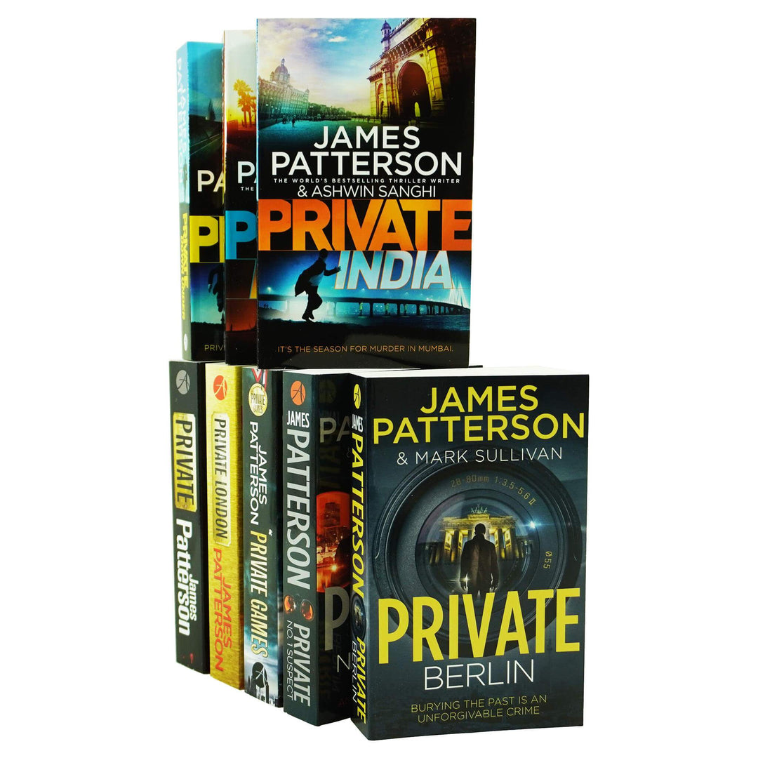 James Patterson Private Series 1-8 Books Collection Set - Young Adult - Paperback Young Adult Arrow Books