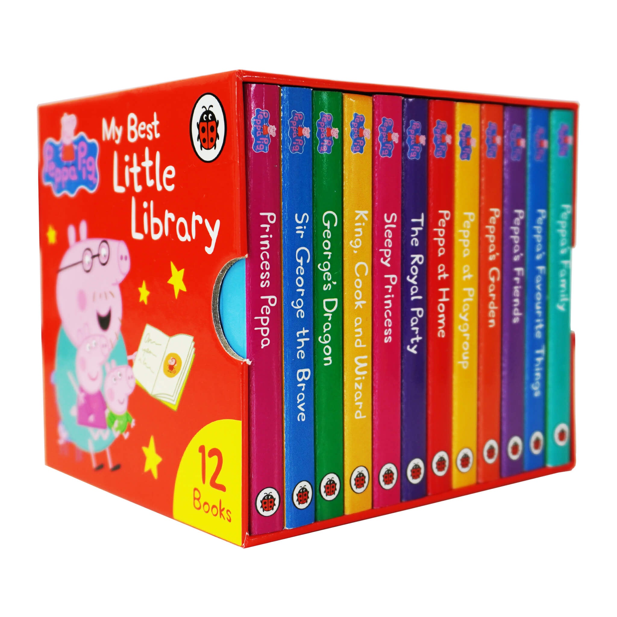 Peppa Pig My Best Little Library 12 Books Collection Box Set