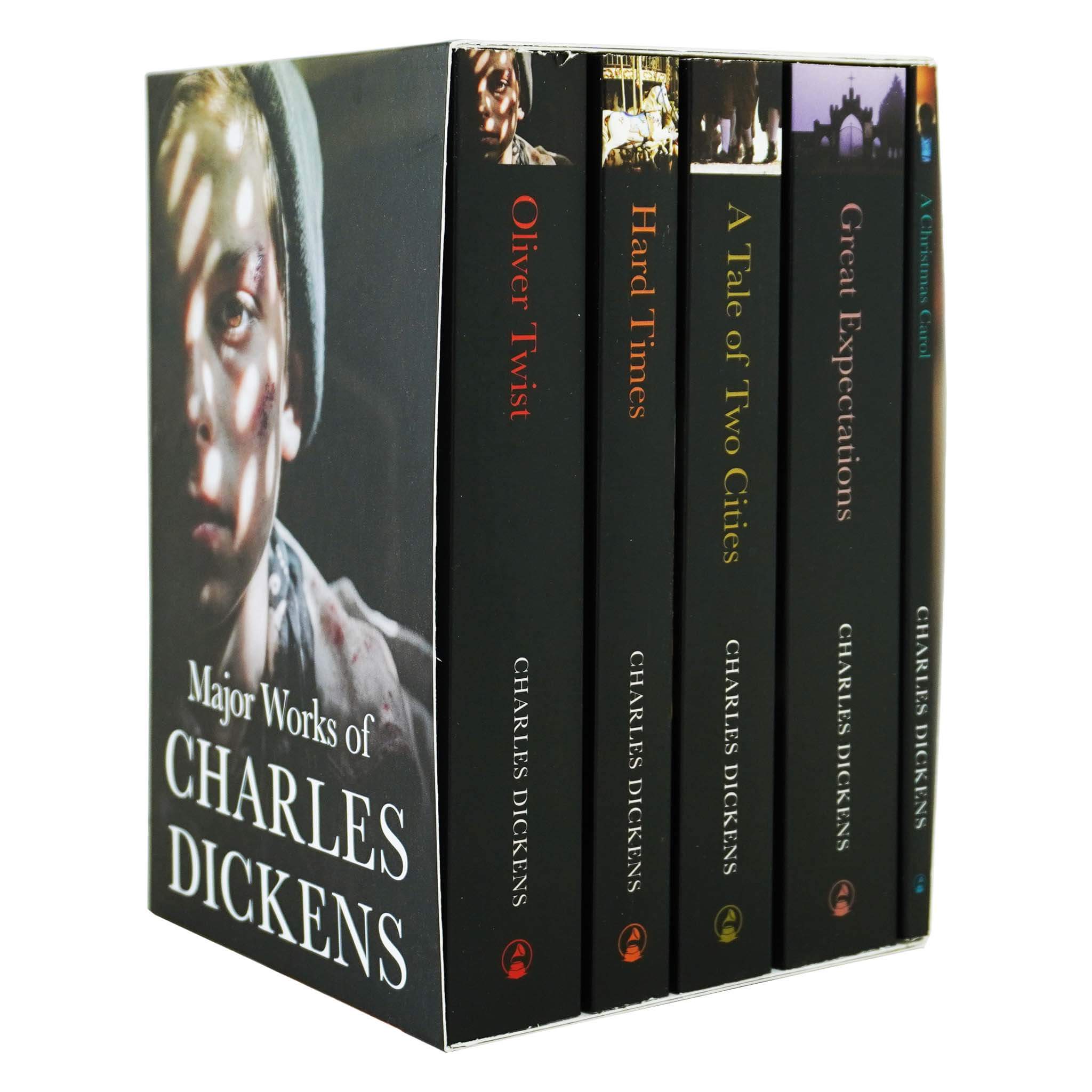 Major Works of Charles Dickens 5 Books Box Set – American Bookworm