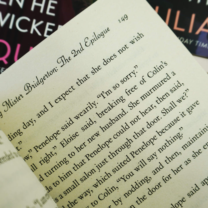 Bridgerton by Julia Quinn: Books 1-9 Collection Set - Fiction - Paperback Fiction Piatkus Books