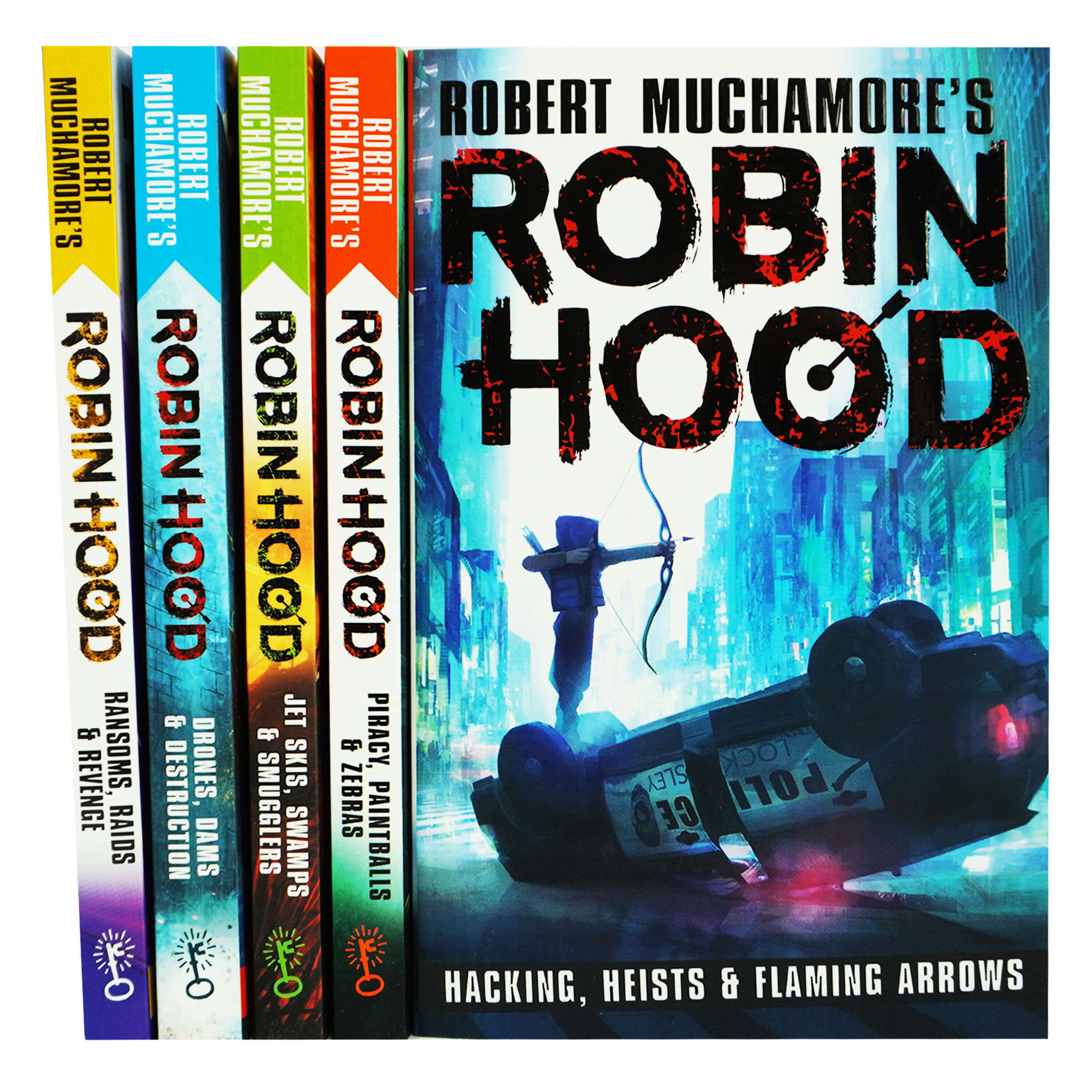Robin Hood Series by Robert Muchamore 5 Books Collection Set