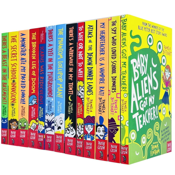 Baby Aliens Series By Pamela Butchart illustrated 13 Books Collection Set – Ages 7-10 – Paperback